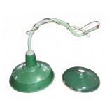 Green Enamel Metal Gooseneck Pendant Light Parts