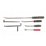Vintage Pry Bars and Craftsman Screwdrivers Lot
