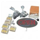 Weiser Lock Sets, Door Parts, and LED Open Sign