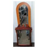Wood Framed Vintage Wall Mirrors