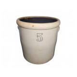 Stoneware Crock 5 Gallon with Handles