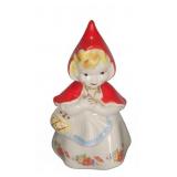 Red Riding Hood Ceramic Cookie Jar