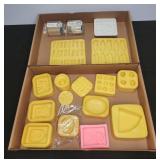Silicone Soap Molds And Stamps Set