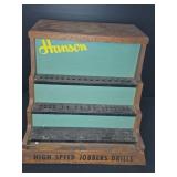 Hanson Wood Drill Bit Display Rack 3-Tier Stand