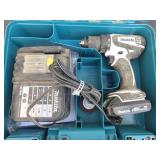 Makita 18V Cordless Drill Set with Charger Case