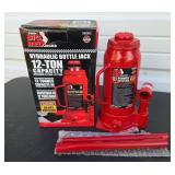 Torin Big Red 12-Ton Hydraulic Bottle Jack
