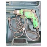 Hitachi 10mm Corded Drill with Case