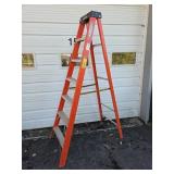 Werner 7 Ft Fiberglass 300lb Ladder Type 1A