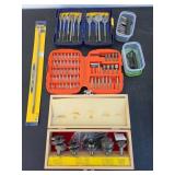 Drill Bit Sets, Router Bits, Hex and Driver Tools