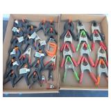 Spring Clamps and C-Clamps Set