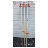 (3) Bar Clamps, 52"