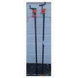 (2) Jorgensen Pipe Clamps, 60"