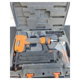 RIDGID R213BNA Brad Nailer with Case and Manual