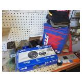 Auto Hats, Bills Cooler, JVC Speakers, WheelSkins