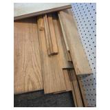 Wood Trim, Molding, Boards, and Rounds Lot