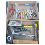 Hand Tools Lot: Hammers, Pliers, Mallet