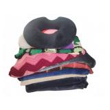 Blankets, Quilts, and Neck Pillow Lot