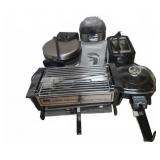 Small Kitchen Appliance Group: Grill, Waffle Maker