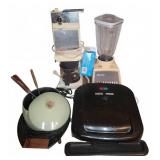 Small Kitchen Appliances: Grill, Blender, Coffee