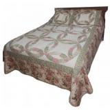 Bed With Wooden Headboard