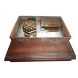 Assorted Jewelry Boxes and Mirrors