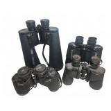 4 Binoculars Assorted
