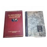 Two Atlas Books: Sears Roebuck & Nat Geo Society