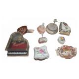 Porcelain Trinket Boxes, Royal Crown Derby Dish