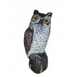 Plastic Owl Sculpture Bird Deterrent