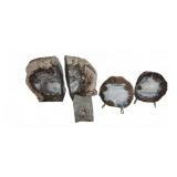 Agate Geode Bookends and Slices