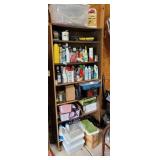 Shelf Lot: Chemicals, Cleaners, Battery Charger