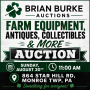 3 Generations of Farm Equipment, Antiques, Collectibles & More Auction 
