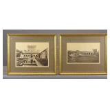 Pair Arabic School Photograph Prints