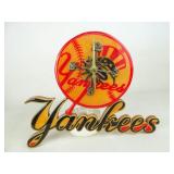 Vintage Yankees Clock