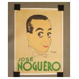 Vintage French Ad Poster Actor