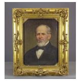 Painting: 19th c. Portrait of a Gentleman
