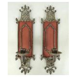 Pair of Iron Candle Sconces