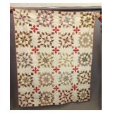 19th c. Broken Stars Quilt