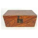 19th c. Paint Decorated Document Box