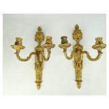 Pair Classical Wall Sconces