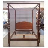 Mahogany Four Poster Bed