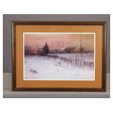 Framed Landscape Print