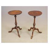Pair Mahogany Side Tables