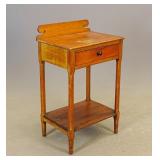 19th c. Single Drawer Stand