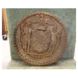 Cast Iron Seal of The City Of New York