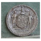 Cast Iron Seal of The City Of New York