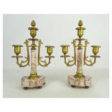 Pair 19th c. French Candlesticks
