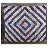 C. 1890 Log Cabin Quilt