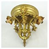 Brass Chandelier