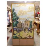 19th c. Wallpaper Screen